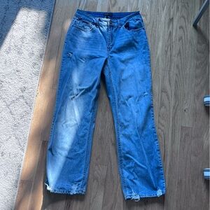 sincerely jules straight leg jeans